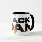 Black Adam Theatrical Logo Tasse (VorderseiteRechts)