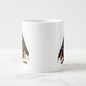 Black Adam Triangular Group Graphic Jumbo-Tasse (Vorderseite)