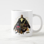 Black Adam Triangular Group Graphic Jumbo-Tasse (Rechts)