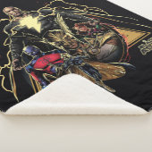 Black Adam Triangular Group Graphic Sherpadecke (3/4)