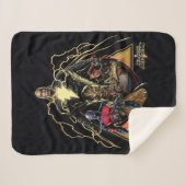 Black Adam Triangular Group Graphic Sherpadecke (Vorderseite (Horizontal))