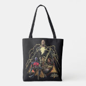 Black Adam Triangular Group Graphic Tasche (Rückseite)