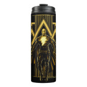 Black Adam Triangular Pillar Graphic Thermosbecher (Vorderseite)
