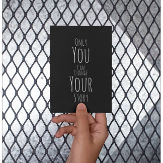 Black Affirmation Postcard Postkarte