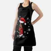 Black African American Santa Apparel Christmas Mel Schürze (InSitu)