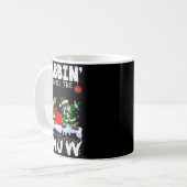 Black African American Santa Claus Dabbing Christm Kaffeetasse (Vorderseite Links)
