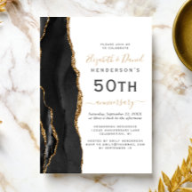 Black Agate Black Gold 50th Anniversary