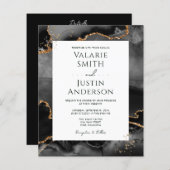 Black Agate Budget Wedding All in One (Vorne/Hinten)
