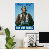 Black Airman Behielt uns fliegen! Poster (Heimbüro)