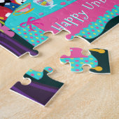 Black Alice Tea Party Jigsaw Puzzle (Seite)