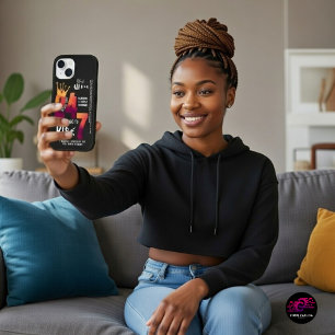 Black All Day 24/7 Slogan Graphic Case-Mate iPhone Hülle