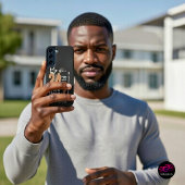 Black All Day 24/7 Slogan Graphic Samsung Galaxy Hülle