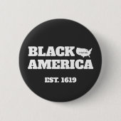 Black America - Ein MisterP-Button Button (Vorderseite)
