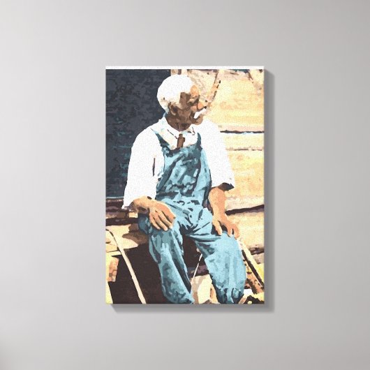 Black America "Old Joe" Leinwanddruck (Vorderseite)