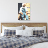Black America "Old Joe" Leinwanddruck (Insitu (Schlafzimmer))