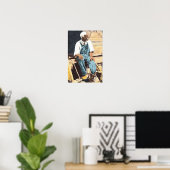 Black America "Old Joe" Poster (Heimbüro)