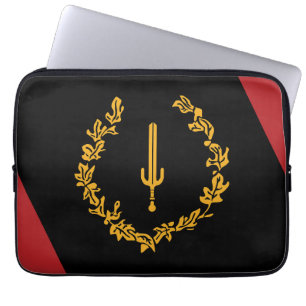 Black American Heritage Flag Laptopschutzhülle