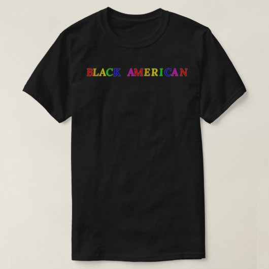 Black American Premium T-Shirt (Design vorne)
