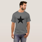 Black Anarchy Star (klassisch) T-Shirt (Vorne ganz)