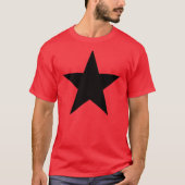 Black Anarchy Star (klassisch) T-Shirt (Vorderseite)