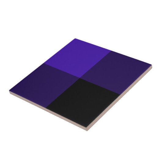Black and Blue Ceramic Tile Fliese (Seite)