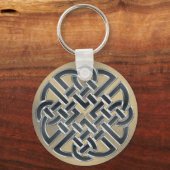 Black and Bronze Metal Celtic Knot Schlüsselanhäng Schlüsselanhänger (Vorderseite)