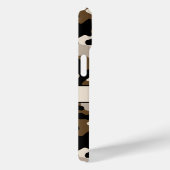 Black and Brown Camouflage Personalized Case-Mate iPhone Hülle (Rückseite / Rechts)