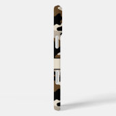 Black and Brown Camouflage Personalized Case-Mate iPhone Hülle (Rückseite / Rechts)