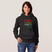 Black and Classy Pre K Teacher Black History Month Hoodie (Vorne ganz)