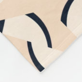 Black and Cream Celestie Dance Blanket Fleecedecke (Ecke)