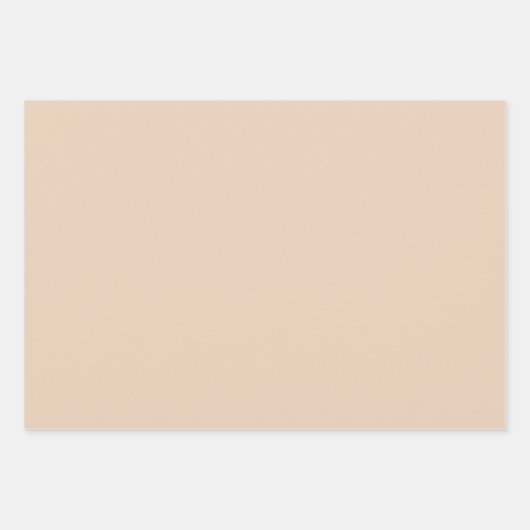 Black and Creme Leopard Print Geschenkpapier Set (Vorderseite 2)