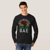 Black and Educated BAE Gift Pride History Month Te T-Shirt (Vorne ganz)