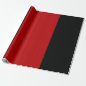 Black and Garnet Giftwrap Geschenkpapier (Ungerollt)