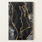 Black and Gold Agate Planer (Rückseite)