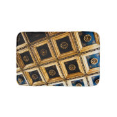 Black and Gold Architektur Badematte (Vorderseite)