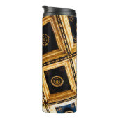 Black and Gold Architektur Thermosbecher (Nach rechts gedreht)