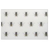 Black and Gold Bee Stoff (Fat Quarter (45,7 x 55,9 cm))
