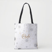 Black and Gold Celestial Bride Tasche (Vorderseite)