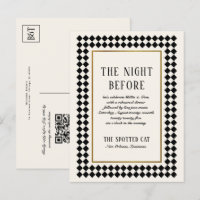 Black and Gold Checkerboard Border Jazz Probe