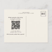 Black and Gold Checkerboard Border Jazz Probe Postkarte (Rückseite)