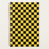 Black and gold checkerboard pattern planer (Vorderseite)