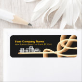 Black and Gold Class Business Rücksendeadresse (Insitu)