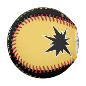Black and Gold, Custom, Baseball Coach Geschenkide (Vorderseite Links)