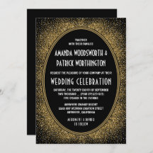 Black and Gold Foil