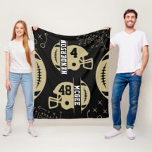 Black and Gold Football Game Day