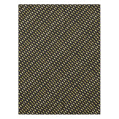 Black and Gold Hearts Tischdecke (Vorderseite)