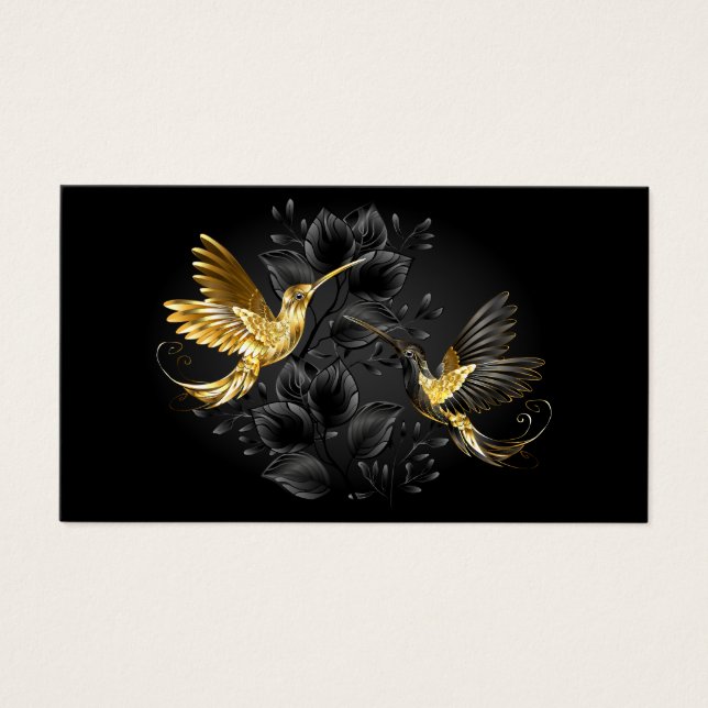 Black and Gold Hummingbird (Vorderseite)