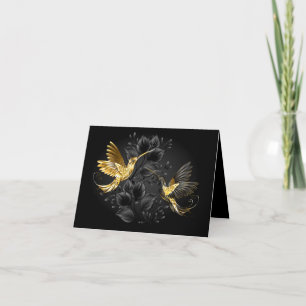 Black and Gold Hummingbird Ankündigung