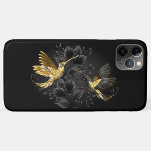 Black and Gold Hummingbird Case-Mate iPhone Hülle