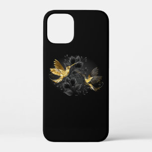 Black and Gold Hummingbird Case-Mate iPhone Hülle